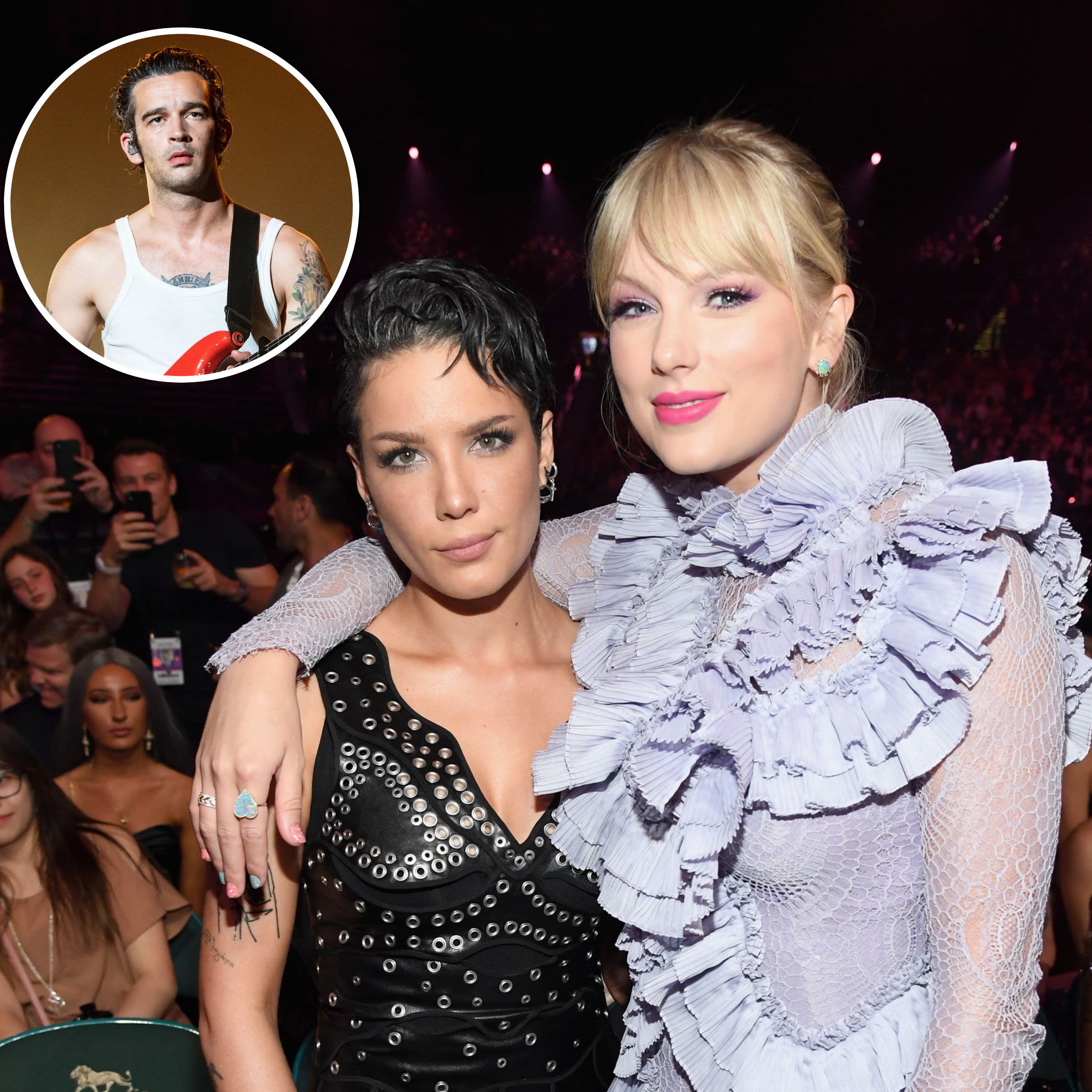 Matty Healy’s Ex Halsey Supports Taylor Swift With Shirtless Photo of Her BF in ‘TTPD’ Merch