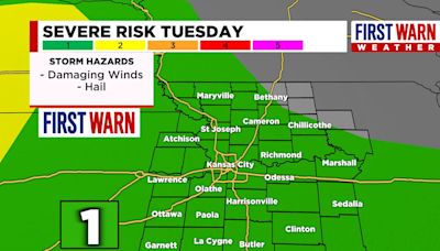 Rain chances still in place after Tuesday morning showers blow through Kansas City area