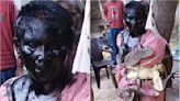 ...Face Blackened & Garlanded With Slippers In Front Of Her Kids Over Extra-Marital Affair In UP’s Pratapgarh