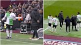 Reason for Mohamed Salah and Jurgen Klopp's touchline spat vs West Ham emerges