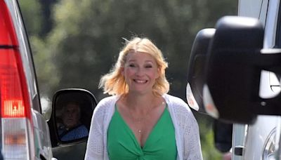 Gavin & Stacey’s Joanna Page spotted filming at Barry Island ahead of Christmas special