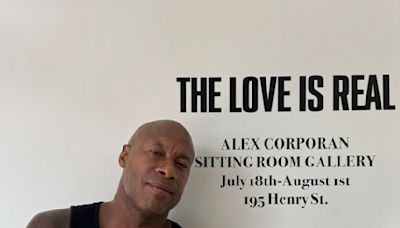 A photo recap of Alex Corporan's "The Love Is Real" photo show at NYC's The Sitting Room Gallery