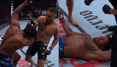 UFC on ESPN 56 video: Carlos Ulberg extends streak, KOs Alonzo Menifield in 12 seconds