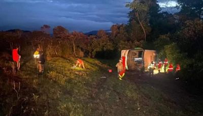 Accidente de bus en Boyacá deja cuatro muertos y 16 heridos en la madrugada del 30 de mayo