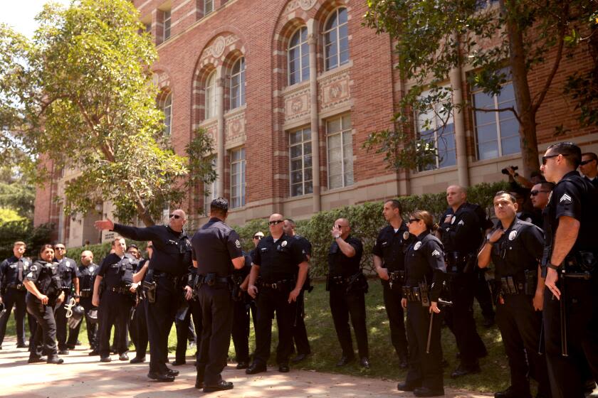 Days before camp violence, UCLA sought extra police but then canceled requests, according to documents, union