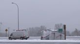 PHOTOS: Dangerous driving as Alberta's first major snowfall of the season hits