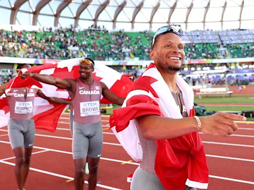 Andre De Grasse discusses his book: "I had all the drive in the world but I also needed the tools"