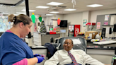 Rep. Hakeem donates blood on Juneteenth for sickle cell awareness - WDEF