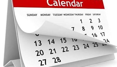 Fremont area calendar of events for Sept. 11-13