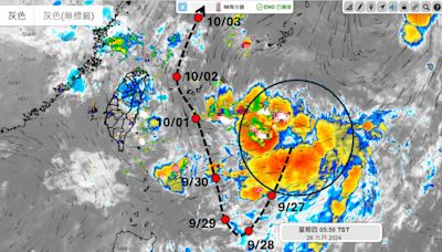 颱風燕子周末有望生成！氣象專家：下週勢必會有颱風經過台灣附近