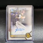 *教士隊強打新秀* Jackson Merrill 2022 Bowman Chrome 新秀第一張簽名卡