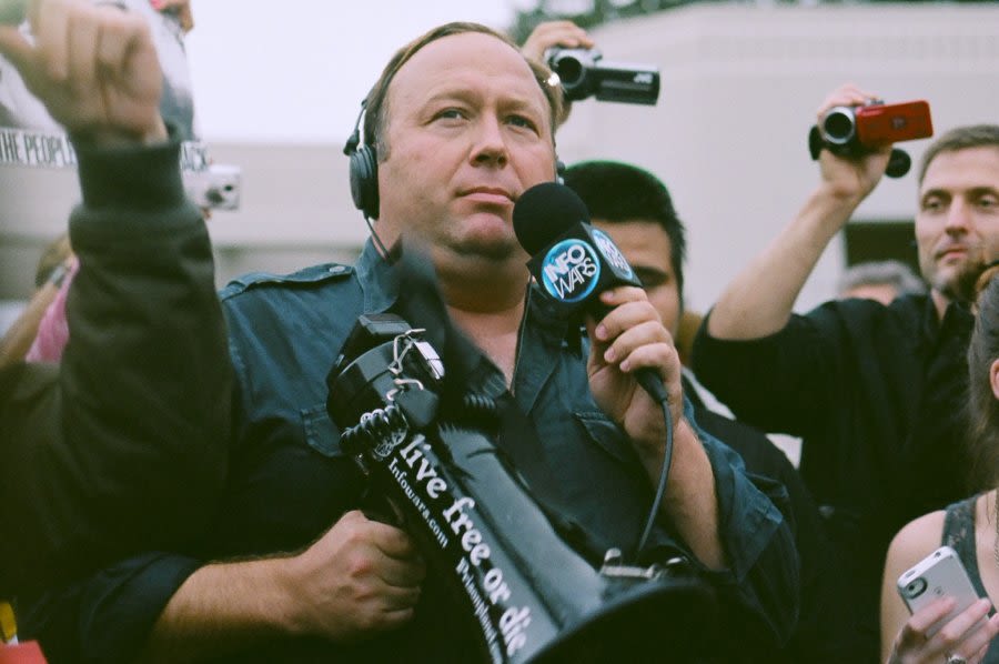 Court trustee order shutting down Alex Jones' Infowars conspiracy operation