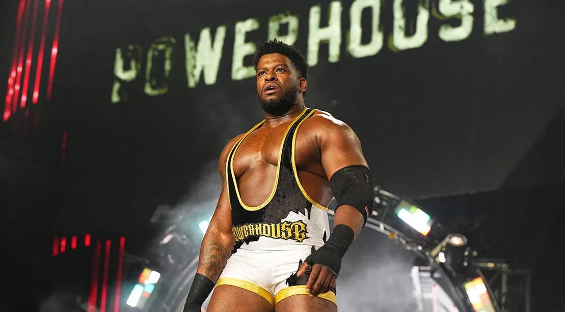 AEW's Powerhouse Hobbs Comments on Knee Injury