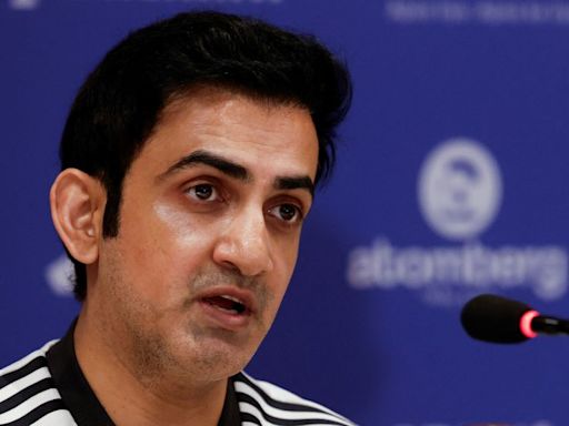 Cricket-New India coach Gambhir backs Kohli, Rohit to play 2027 World Cup