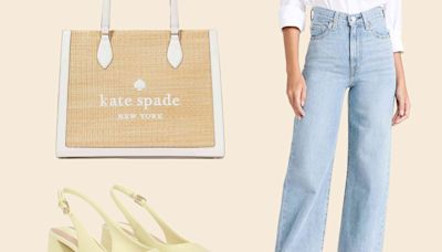 5 Unfussy Styles I'm Wearing on Repeat With Wide-Leg Jeans This Summer, From $8