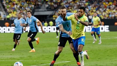 Uruguay 0-0 Brazil (4-2 pens): Copa América 2024 quarter-final – as it happened