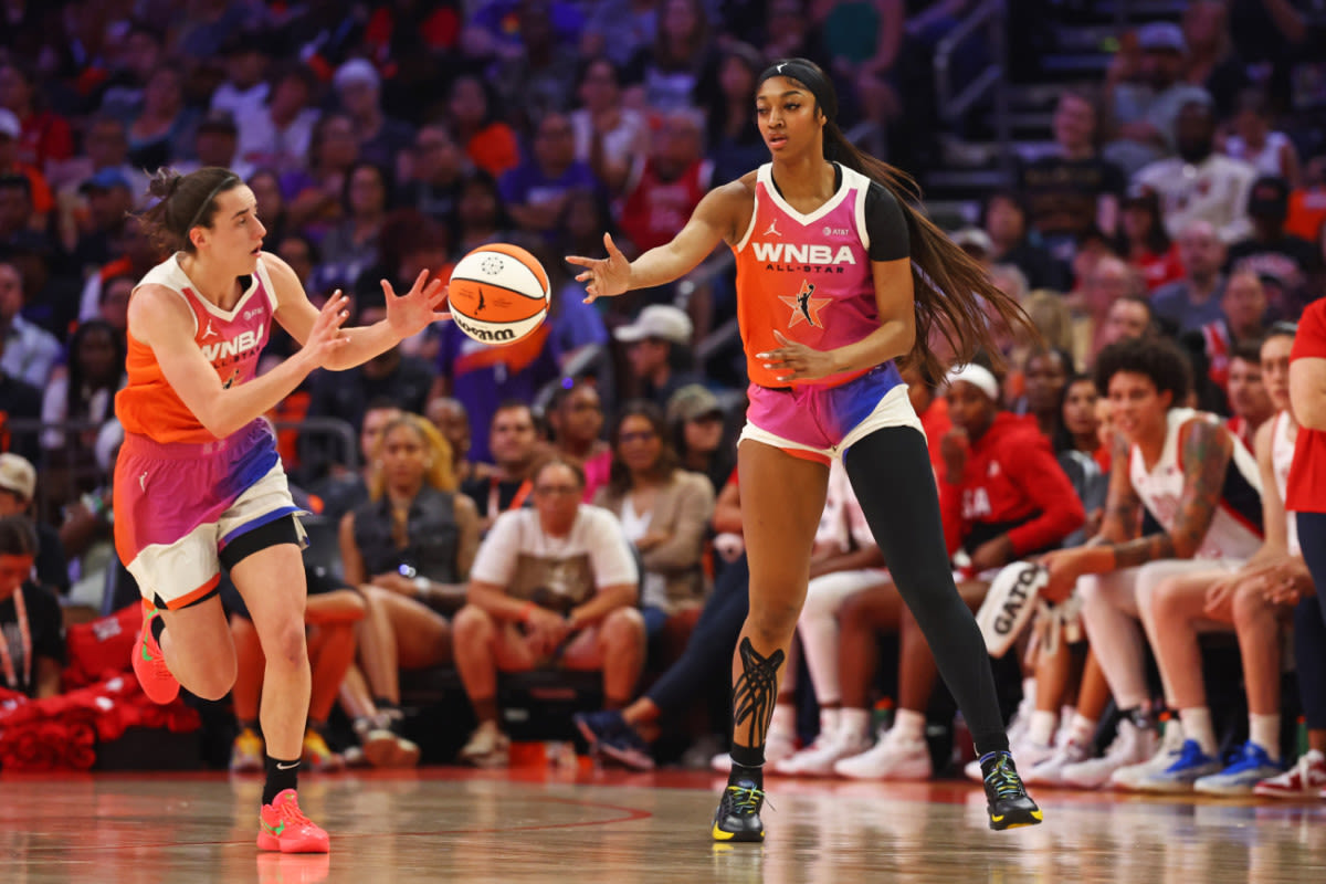 Caitlin Clark Coaches Angel Reese in New WNBA All-Star Game Audio