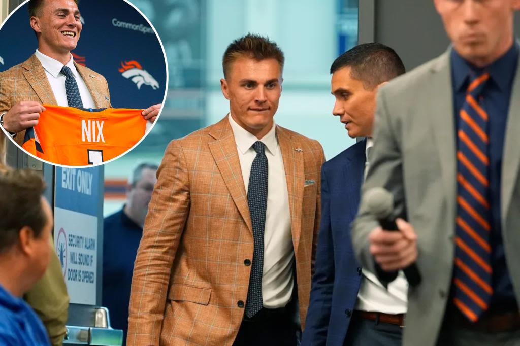 Bo Nix becomes first 2024 NFL Draft first-round QB to sign rookie contract