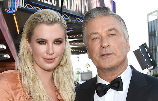 Alec Baldwin Visits Museum of Ice with Daughter Ireland & Granddaughter Holland!