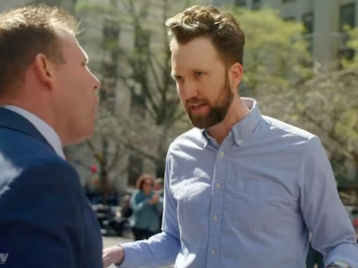 Jordan Klepper Confronts Rudy Giuliani’s Son Outside Trump Trial