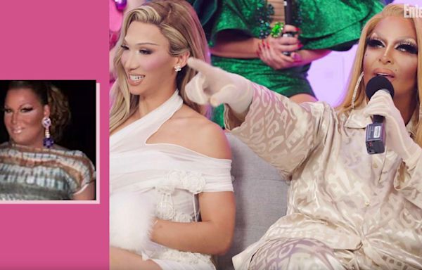 Watch 'Drag Race' queens rip each other's early looks apart: 'You CAN read the doll!'