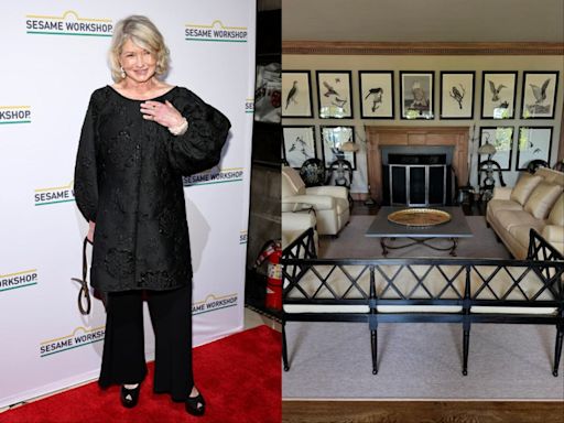 Martha Stewart responds to people who called her living room ‘old and stuffy’