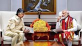 TDP's Chandrababu Naidu meets PM Modi in Delhi; funds for Andhra Pradesh in focus