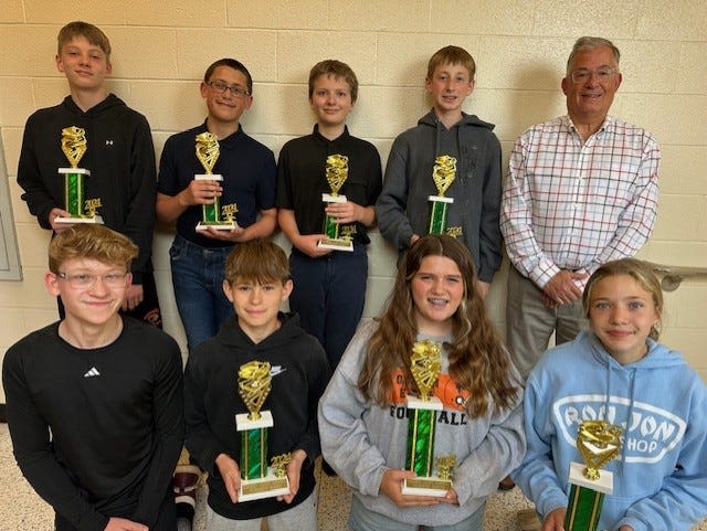Who won championship trophies in the 2024 Somerset County Scrabble Tournament?