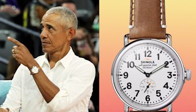 President Obama Rocked an Affordable Shinola at a Team USA Basketball Game