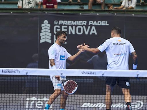 Partidos y horarios de octavos de final del Génova Premier Padel P2: día de debut para las favoritas