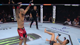 UFC 289 video: Aiemann Zahabi floors and finishes Aori Qileng for slick TKO victory