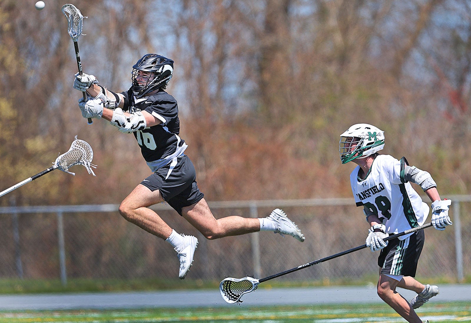 'They're competitors': Void of its starting defense, Marshfield boys lacrosse on a roll