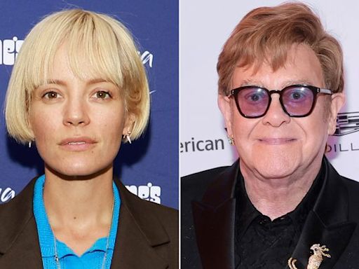 Lily Allen resented Elton John for years for ignoring a letter she never sent