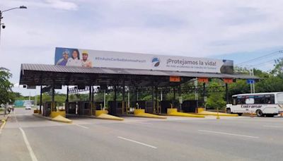 Peaje de Turbaco, Bolívar: suspenden el cobró tras llegar a un acuerdo