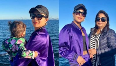 Priyanka Chopra Takes Malti Marie, Madhu Chopra Whale Watching In Australia Amid The Bluff Shoot - News18