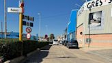 Obras de saneamiento de la calle La Lluna y avenida del Cid de Foios