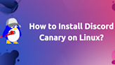 How to install Discord Canary on Linux? - LinuxForDevices