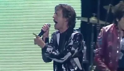 Rolling Stones lead singer Mick Jagger calls out Louisiana governor during Jazz Fest set