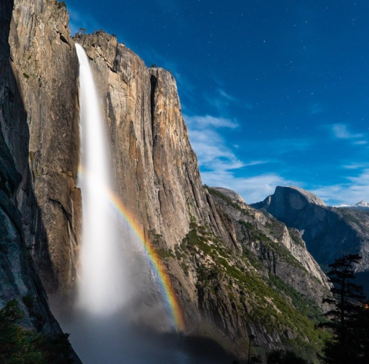 Lunar rainbows at Yosemite National Park: do you want to see one?