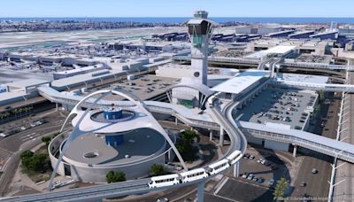 Here's what LAX's People Mover will look like when it opens in 2026 - L.A. Business First