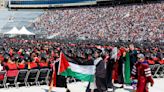 Small pro-Palestinian protests held Saturday as college commencements are held