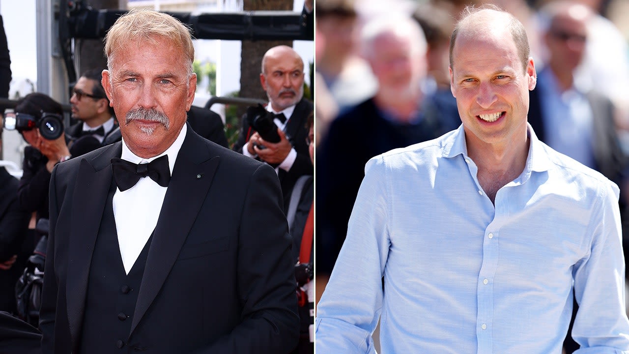 Kevin Costner shares what Prince William revealed about Princess Diana during past meeting