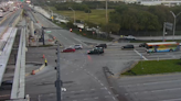 One injured after motorcycle and Tri-Rail bus crashed near I-95, Broward deputies say