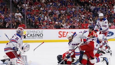 Rangers captain Jacob Trouba addresses elbow vs. Panthers' Evan Rodrigues, resulting fine