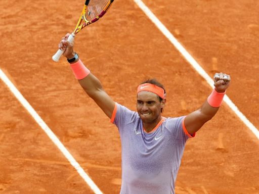 Nadal vence a Cachín y accede a octavos de final en Madrid