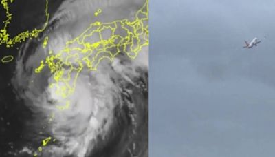 颱風珊珊「龜速移動」侵襲日本 福岡機場航班「雲霄飛車般搖晃」嚇哭乘客