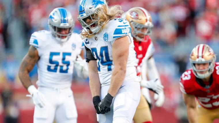 Detroit Lions LB Alex Anzalone reveals unlikely source of face injury | Sporting News