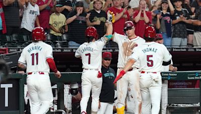 Corbin Carroll's 2 Homer, 6 RBI Night Leads D-backs Rout Over Blue Jays