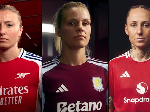 Every WSL club's new home kit for 2024/25 season