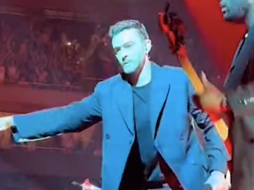 Justin Timberlake interrompe show ao perceber que fã estava precisando de ajuda. Veja!